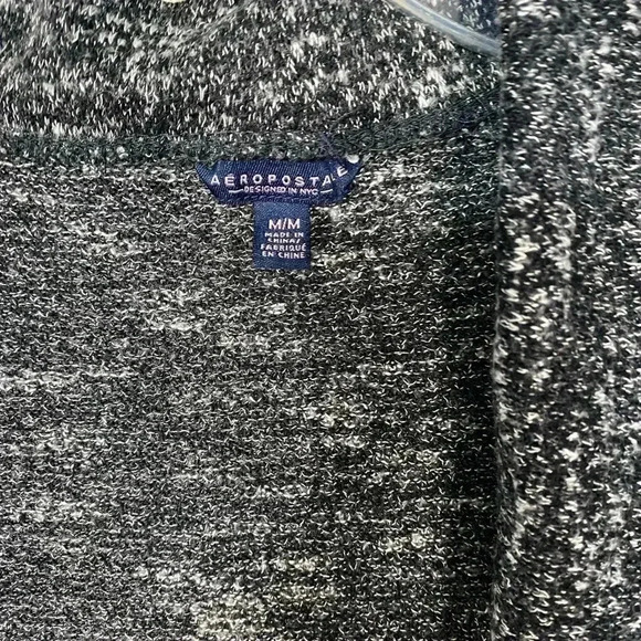 Aeropostale Gray Shawl Open Cardigan - Picture 6 of 7